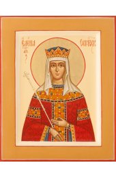 Икона Елена Сербская писаная, арт ИР-0379
