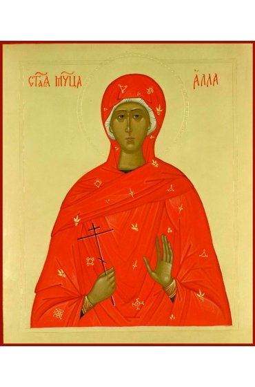 Икона Алла Готфская писаная, арт ИР-0380