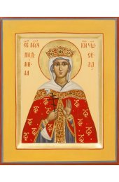 Икона Людмила Чешская писаная, арт ИР-0399