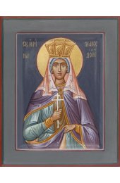 Икона Ирина Македонская писаная, арт ИР-0412
