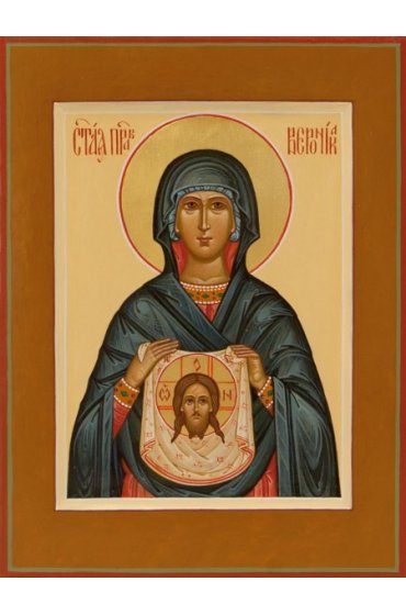 Икона Вероника Праведная писаная, арт ИР-0490