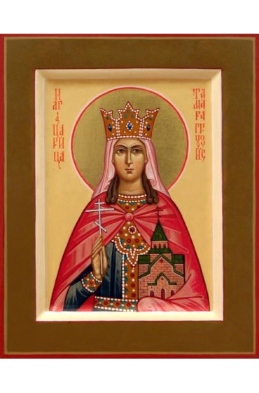 Икона Тамара Грузинская писаная, арт ИР-0498