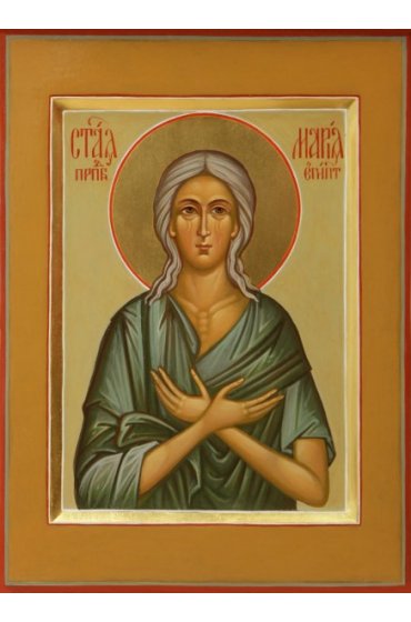 Икона Мария Египетская Преподобная писаная, арт ИР-0503