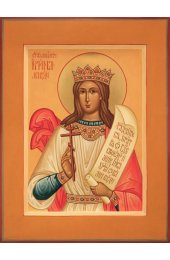 Икона Ирина Македонская Мученица писаная, арт ИР-0522