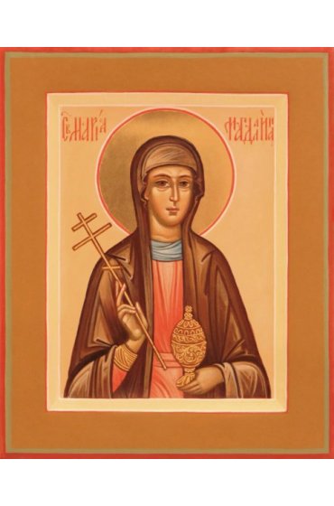 Икона Мария Магдалина писаная, арт ИР-0567