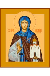 Икона Ангелина Сербская писаная, арт ИР-0584