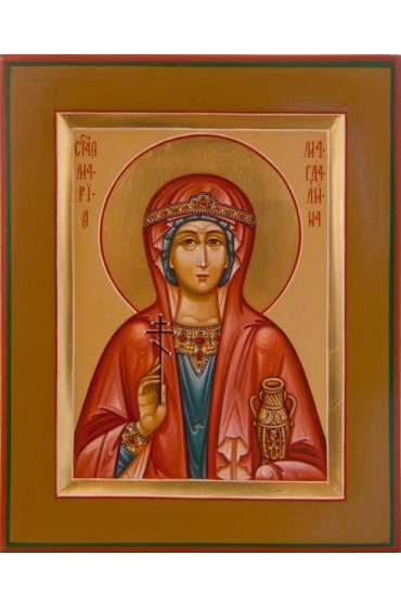 Икона Мария Магдалина писаная, арт ИР-0610