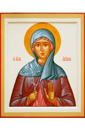 Икона Агапия Мученица писаная, арт ИР-1235