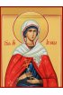 Икона Аглаида Римская писаная, арт ИР-1238