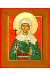 Икона Валентина Кесарийская писаная, арт ИР-1263