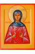 Икона Дария Зайцева Преподобномученица писаная, арт ИР-1290