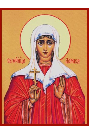 Икона Лариса Готфская Мученица писаная, арт ИР-1297