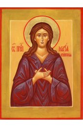 Икона Мария Египетская Преподобная писаная, арт ИР-1304