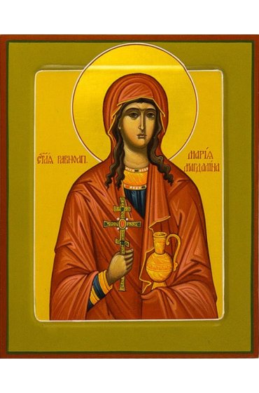 Икона Мария Магдалина писаная, арт ИР-1305
