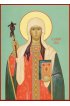 Икона Нина Равноапостольная писаная, арт ИР-1309