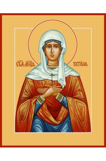 Икона Татьяна Мученица писаная, арт ИР-1318