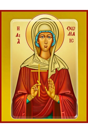Икона Фомаида Египетская писаная, арт ИР-1320