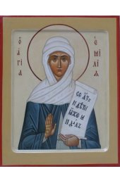 Икона Емилия Кесарийская писаная, арт ИР-1333