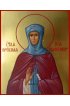 Икона Зоя Вифлеемская Преподобная писаная, арт ИР-1334