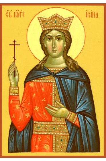 Икона Ирина Македонская писаная, арт ИР-1337