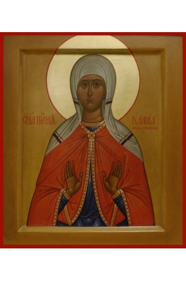 Икона Иулиания Лазаревская писаная, арт ИР-1341