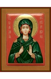 Икона Иулиания Птолемаидская Мученица писаная, арт ИР-1342