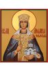Икона Людмила Чешская Мученица писаная, арт ИР-1421