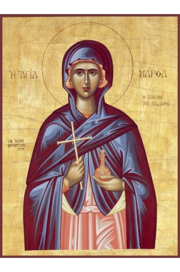 Икона Марфа Вифанская писаная, арт ИР-1423