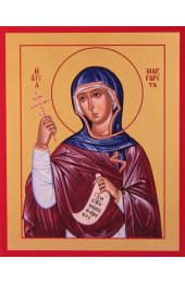 Икона Марина (Маргарита) Антиохийская Великомученица писаная, арт ИР-1425