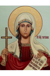 Икона Татьяна мученица писаная, арт ИР-1455