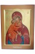 Икона Божией Матери Феодоровская рукописная, арт ИРЕ-008