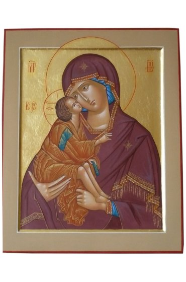 Икона Божией Матери Донская рукописная, арт ИРЕ-010