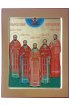 Икона Новомученики земли мытищинской рукописная, арт ИРЕ-031
