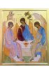 Икона Святая Троица рукописная, арт ИРЕ-032