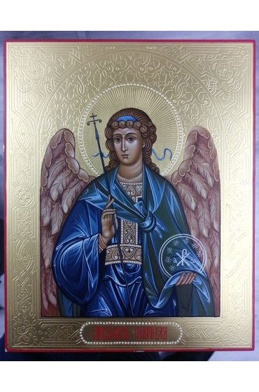 Икона Архангел Гавриил рукописная, арт ИРГ-100