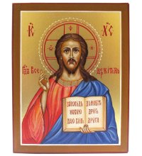 Икона Господь Вседержитель рукописная, арт ИРГ-032