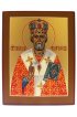 Икона Николай Чудотворец рукописная, арт ИРГ-034