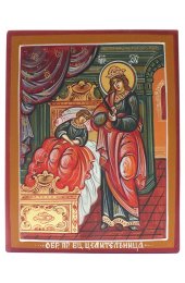 Икона Целительница Божией Матери рукописная, арт ИРГ-036
