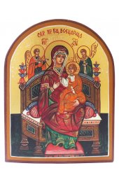 Икона Всецарица Божией Матери рукописная, арт ИРГ-028