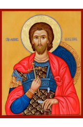 Икона Иоанн Воин писаная, арт ИР-1082