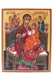Икона Всецарица Божией Матери рукописная, арт ИРГ-059