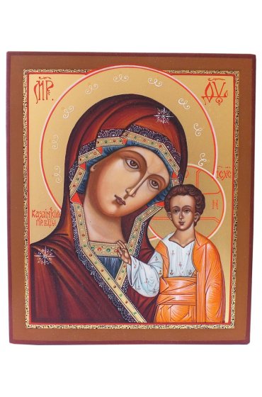 Икона Казанская Божией Матери рукописная, арт ИРГ-049