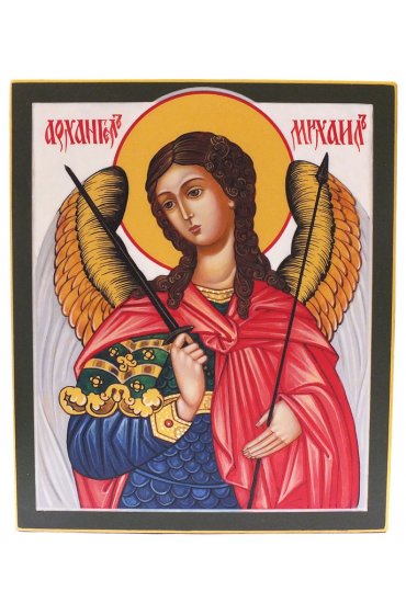 Икона Архангел Михаил рукописная, арт ИРГ-055