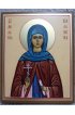 Икона Мелания Римляныня Преподобная 13 на 16 см рукописная, арт ИРГ-184