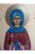 Икона Мелания Римляныня Преподобная 13 на 16 см рукописная, арт ИРГ-184