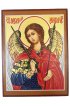 Икона Михаил Архангел 10 на 13 см рукописная, арт ИРГ-204