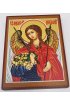 Икона Михаил Архангел 10 на 13 см рукописная, арт ИРГ-204