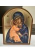 Икона Божией Матери Владимирская рукописная, арт ИРГ-102