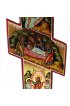 Крест православный восьмиконечный рукописный, арт ИРГ-К-002