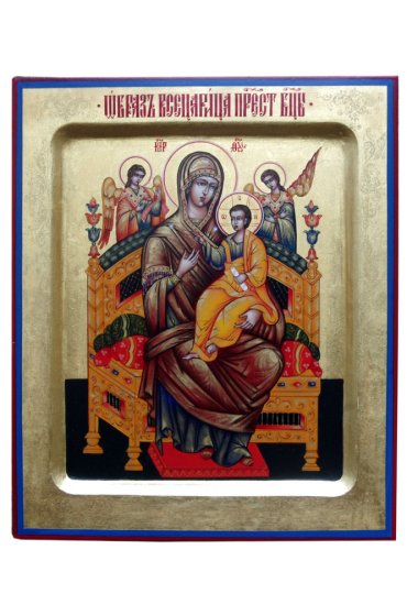 Икона Божией Матери Всецарица рукописная, арт ИРГ-080